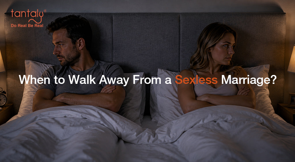 When to Walk Away From a Sexless Marriage，Perhaps there is another solution.
