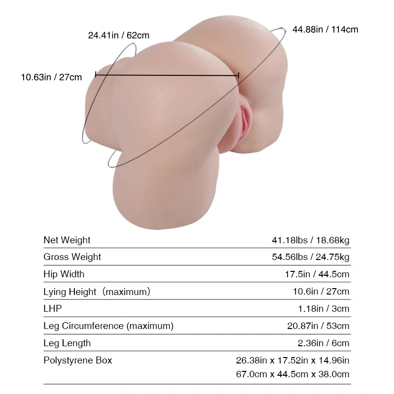 A624 Sex Doll_Doll Measurements