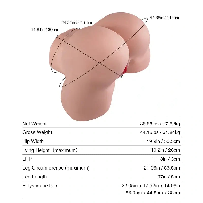 T61 Sex Doll_Doll Measurements