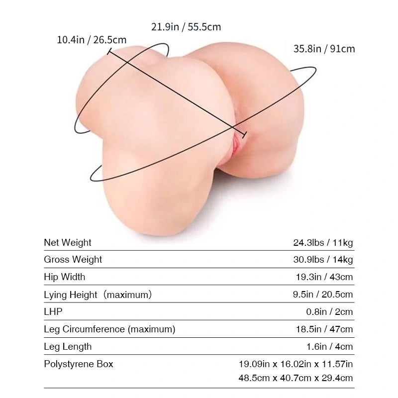 A626 Sex Doll_Doll Measurements