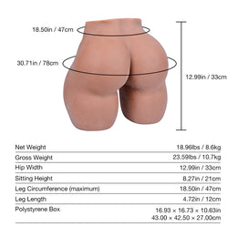 us-Mark-Lite-Ass-Sex-Doll-Size-Data