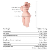 Tantaly Monica: 40.3LB Hentai Sex Doll with Erect Nipples - Tantaly