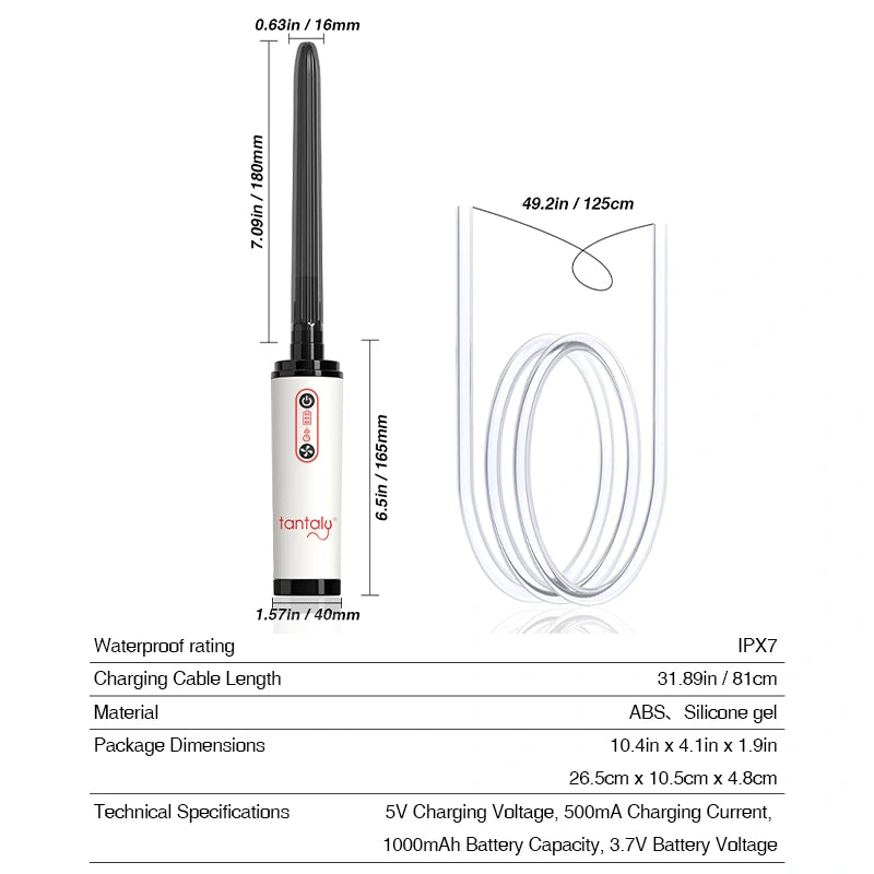 Tantaly Automatic Love Holes Cleaning Douche for Sex Doll